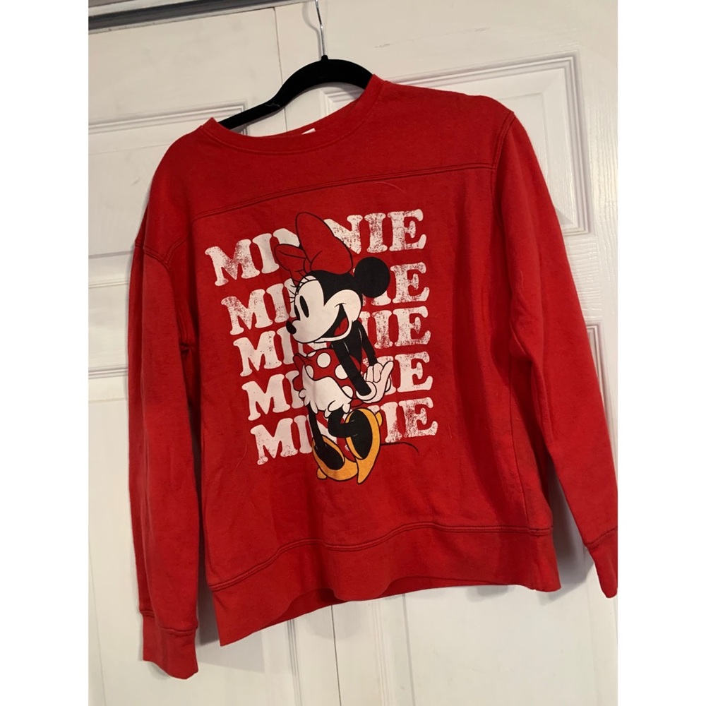Minnie Mouse Scoop Neck Sweater
